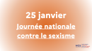 25 janvier - Le HCE mobilise pour la 1ère journée nationale contre le sexisme